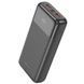 Павербанк PowerBank с быстрой зарядкой 22.5W 20000mAh HOCO J121A 2USB/1Type-C, 22.5W+PD20W Черный