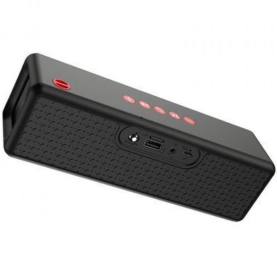 Колонка HOCO IPX4 HC3 |AUX, SD-card, Bluetooth, USB, FM-Radio| Чорний