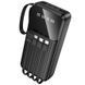 Павербанк 20000mAh з вбудованими кабелями Lightning, Type-C, Micro-USB, USB BOROFONE BJ76A 2USB Чорний