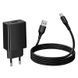 Зарядное устройство с быстрой зарядкой QC3.0 и кабелем USB to Type-C HOCO CS92A 1USB Черный