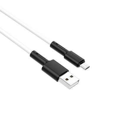 Кабель для зарядки MicroUSB Android BOROFONE BX31 1м Білий