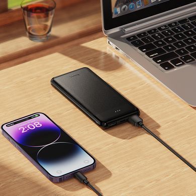 Повербанк павербанк HOCO J153 10000mAh 2USB + microUSB + Type-C Черный