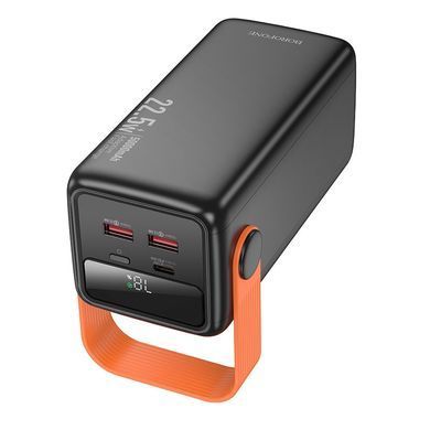 Павербанк 50000mAh зі швидкою зарядкою 22.5W та ліхтарем BOROFONE BJ66A 2USB/1Type-C Чорний