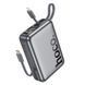Павербанк 20000 повербанк 20000 з швидкою зарядкою PD20W HOCO Q39 power bank з кабелем Type-C Lightning павер банк 20000